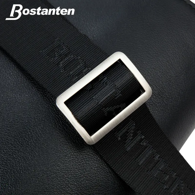 Bostanten Man Vertical Genuine Leather bag Men Messenger Business Men's Briefcase Designer Handbags High Quality Shoulder Bags