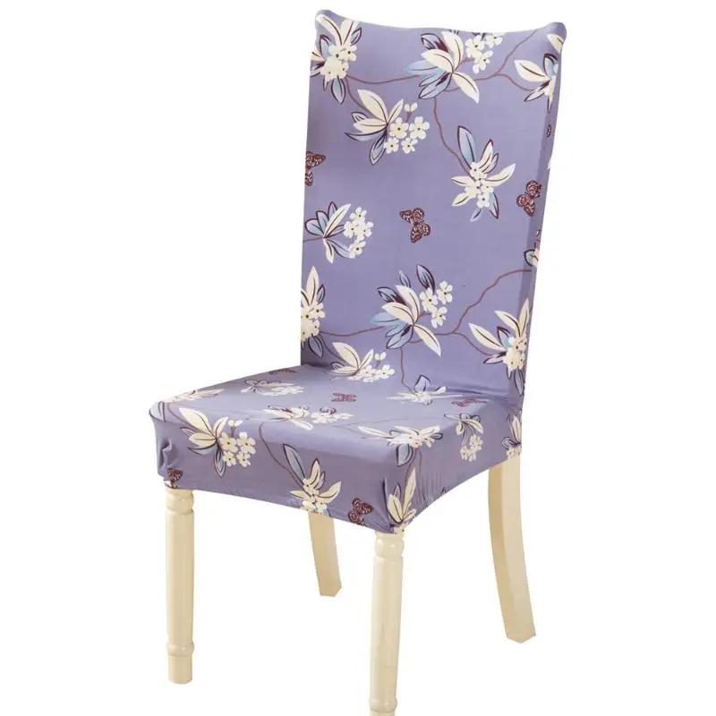 Съемная соединенная эластичная накидка для сиденья эластичный цветочный домашний стул съемные мебельные Чехлы для Банкет Ресторан