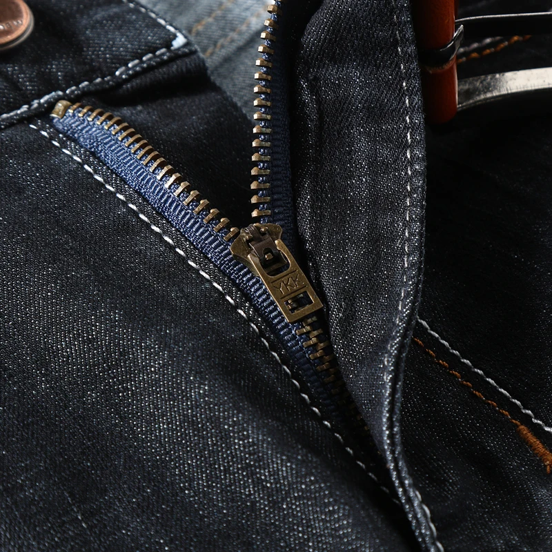Men Denim Shorts Summer Thin Section Elastic Force Slim Fit Short Jeans Male Brand Clothing Black Blue denim shorts summer jeans shorts