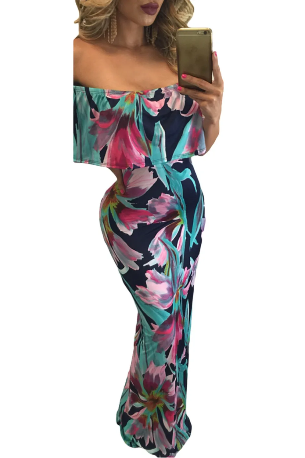 Floral-Print-Off-the-shoulder-Maxi-Dress-LC61189-2-1