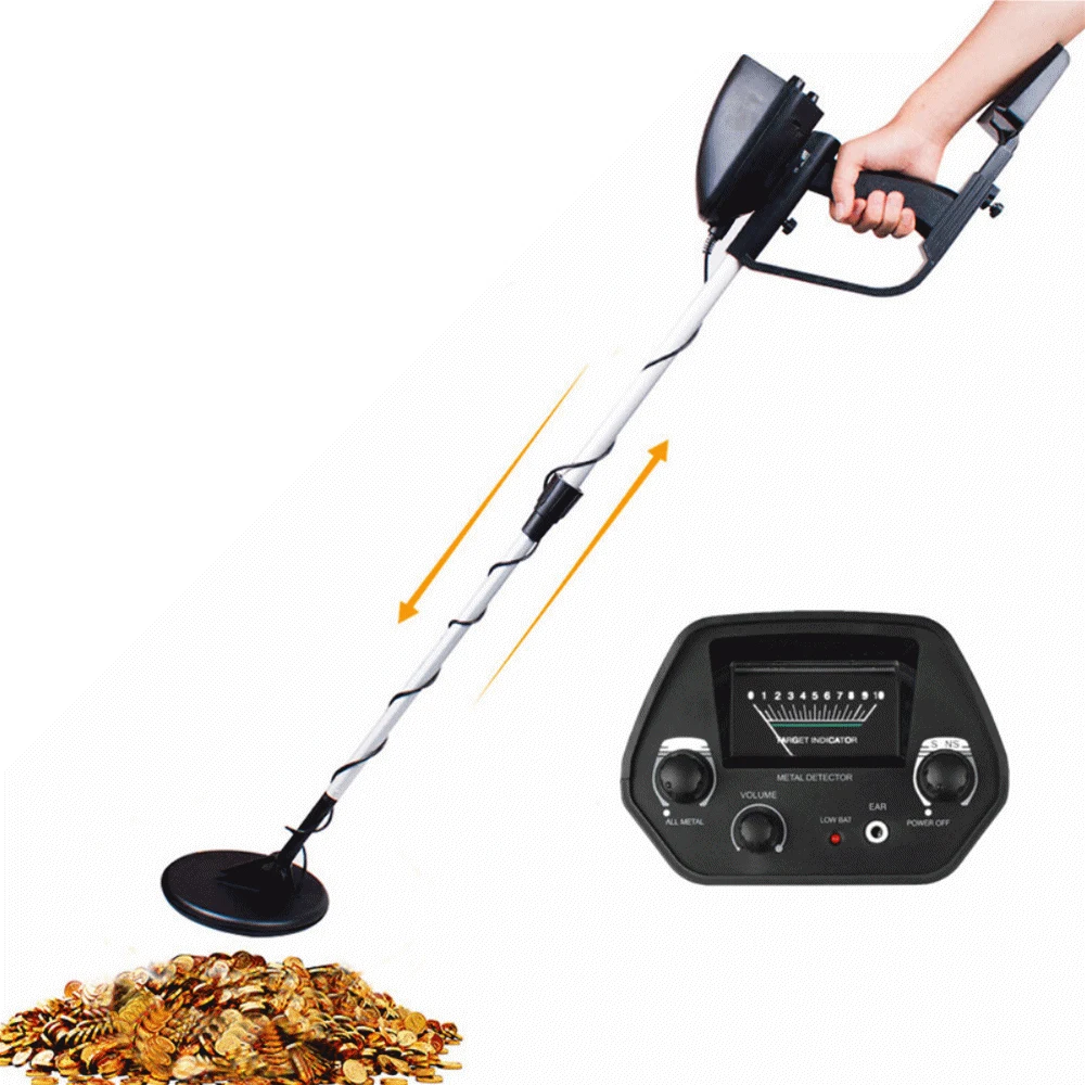

MD-4030 Metal Detector Underground Gold Detector Metal Length Adjustable Treasure Hunter Seeker Portable Hunter Detector