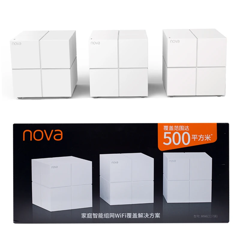 Беспроводной маршрутизатор Tenda MW6 Nova гигабитный 11AC двухдиапазонный 2 4/5 0 ГГц Wi Fi