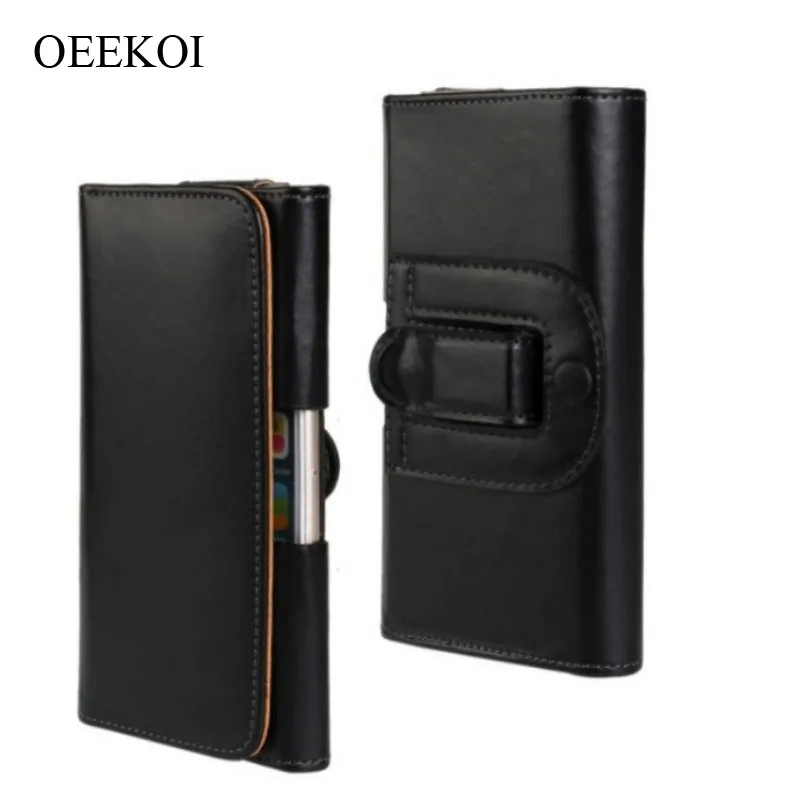 

OEEKOI Belt Clip PU Leather Waist Holder Flip Cover Pouch Case for Explay A600/Diamond 6 Inch Drop Shipping