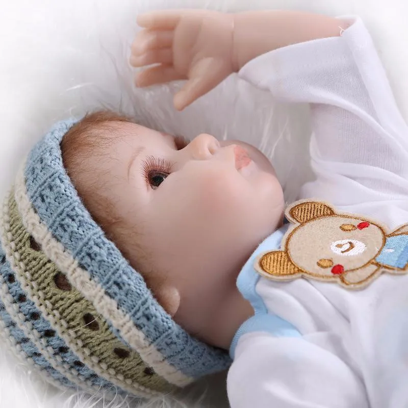 2018 лучший девушке подарок Мягкая кукла реборн младенцев 42 см силиконовые куклы младенца для продажи