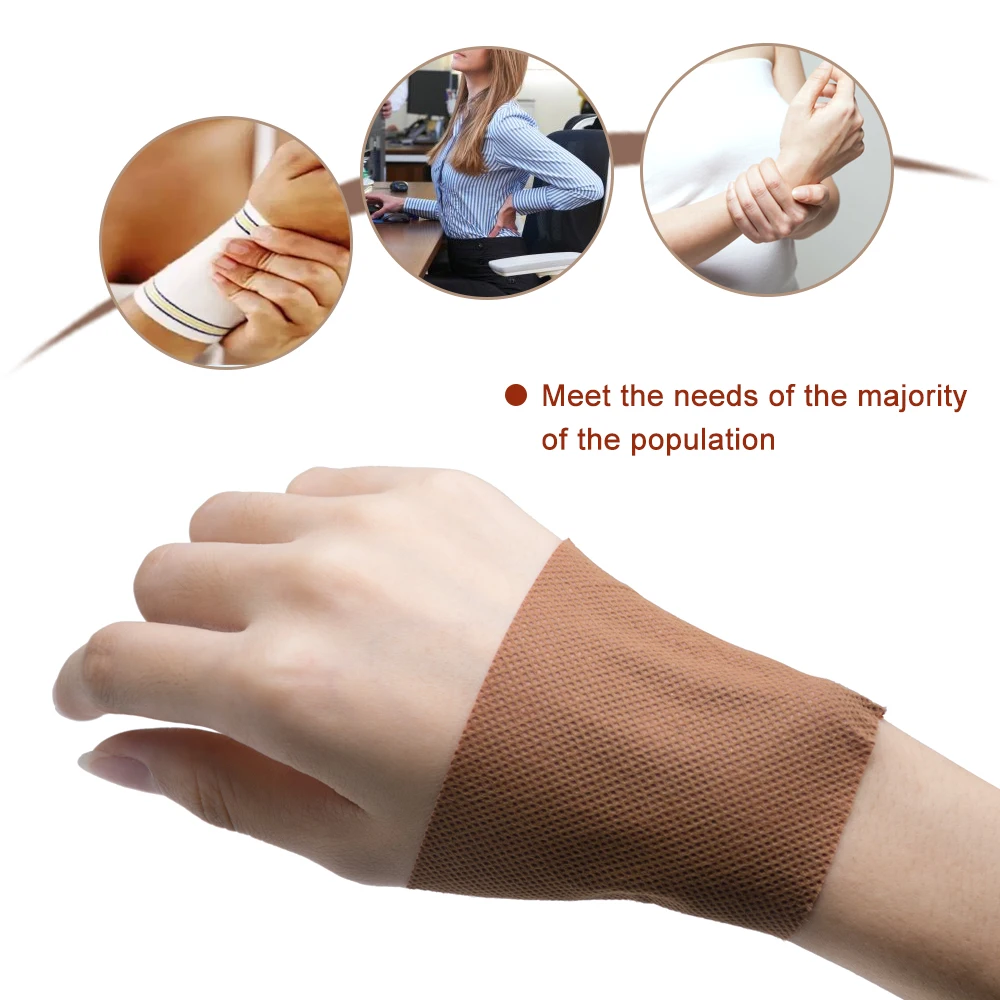 48Pcs/6bags Medicated Plaster Shaolin Medicine Knee Pain Relief Adhesive Patch Joint Back Medicated Plaster Pain Relieving D1399