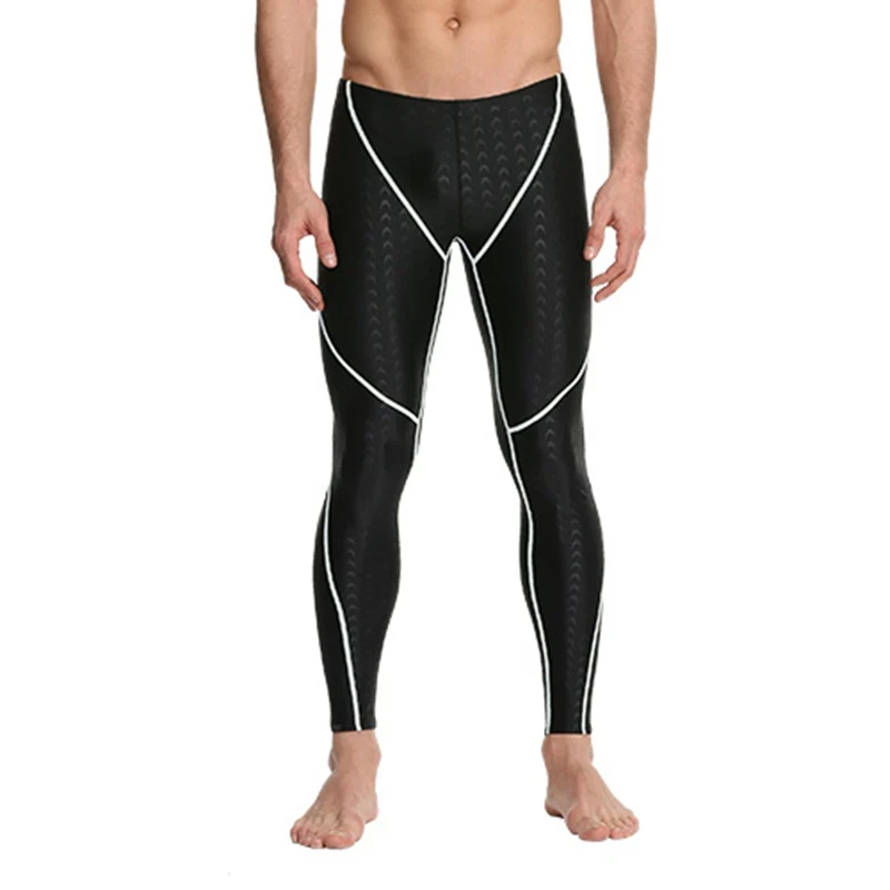 QXQIL 2018 Swimsuit Men Swimming Pants Man Swimwear Autumn Winter