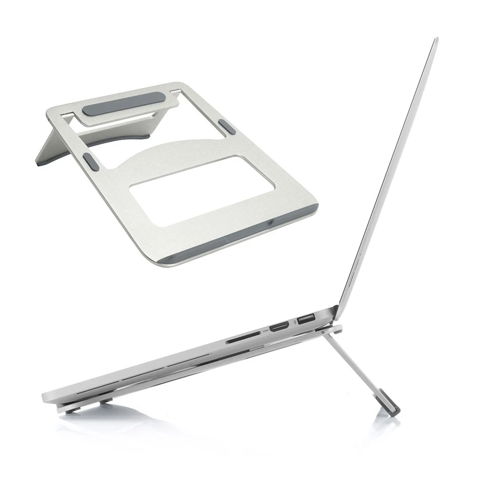 Universal Lightweight Foldable Aluminum Tablet Stand Desk Cooling Laptop Stand Holder For Macbook Air Pro Microsoft Surface Pro Universal Lightweight Foldable Aluminum Tablet Stand Desk Cooling Laptop Stand Holder For Macbook Air Pro Microsoft Surface Pro