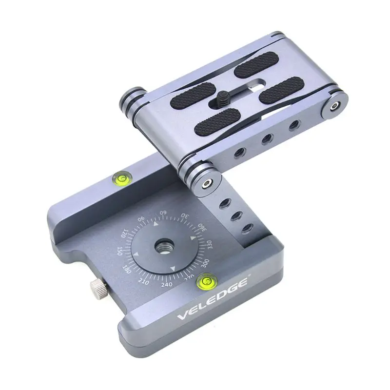 

360 Aluminum Folding Z Flex Tilt Pan Head Tripod Ballhead Quick Release Plate Camera Stand for Nikon Canon Accessories