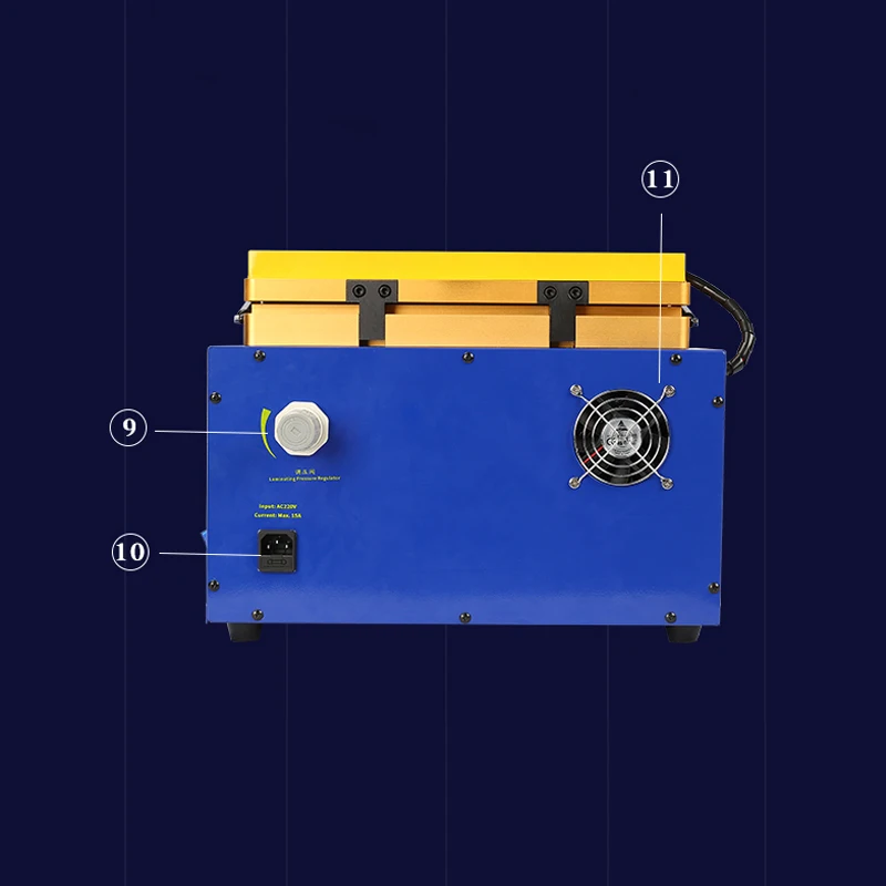 Механический Интеллектуальный вакуумный ламинатор размораживания машина разделительное устройство для ремонта ЖК-экрана телефона