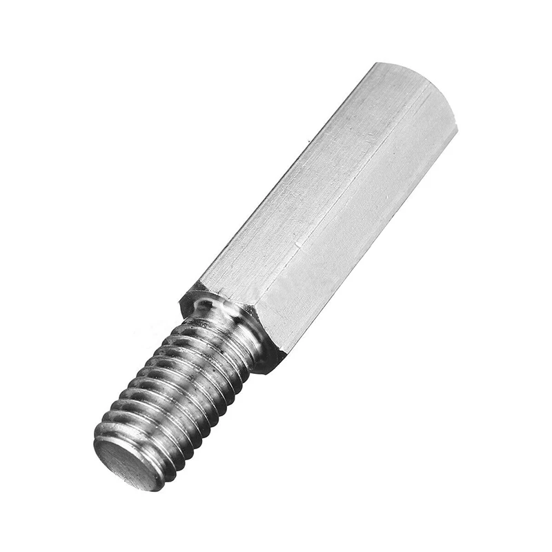 30mm/75mm Stainless Steel Percussion Massage Tip Extension Rod Adapter Bit for Jigsaw Massager Bit Tip Set