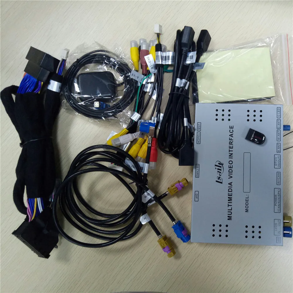 Lsailt Android автомобильный видео Интерфейс GPS навигационная коробка для Ford F 150 F250 350 450