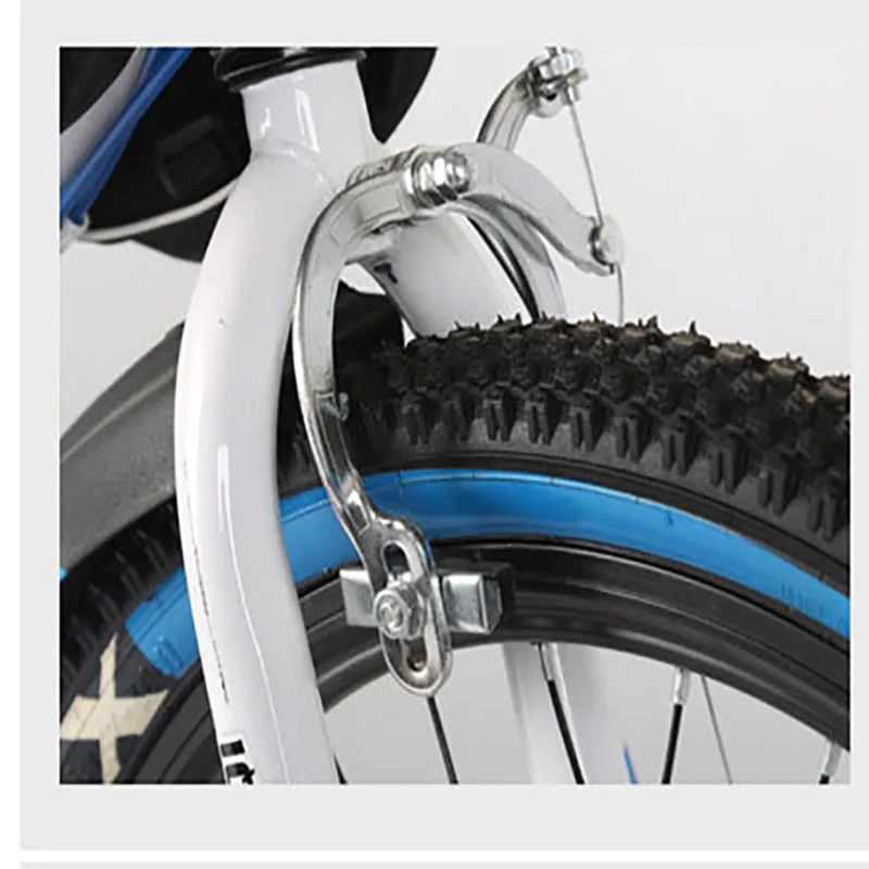 Flash Deal Variable Speed  Mountain Bike Children 22 Inches Shockproof Front Fork Rear Drum Brake 4