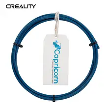 Capricorn bowden ptfe tubulação xs série 1m/2m para creality 3d Ender-3 v2 1.75mm filamento novo tubo 3d peças de impressora