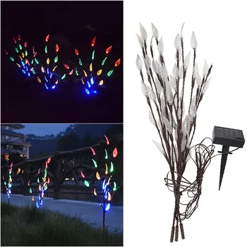 

Dropshipping Pine Cone Tree Branch Warm Light Fairy String Lamp Xmas Home Party Decor 60LED
