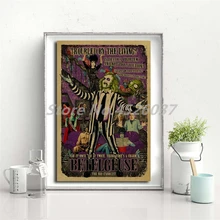 Beetlejuice кино обои HD настенные художественные Холст Плакаты печать