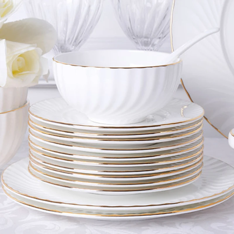 Набор посуды из фарфора Wourmth подарочный набор керамической посуды|china dinnerware