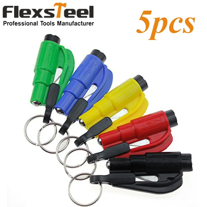 Buy Pocket Auto 5pcs Glass Window Breaking Safety