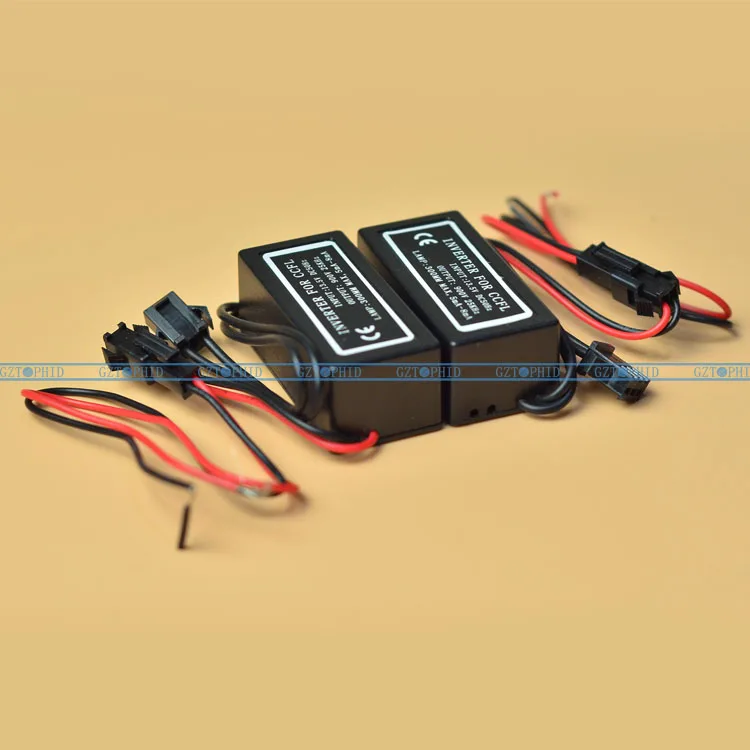 

2 pcs/lot High Quality CCFL Angel Eye Inverter CCFL Driver, Waterproof Universal Fit CCFL Halo Ring Inverter