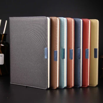 

1pcs high quality A5 hardcover notebook horizontal line diary 2019 senior business notebook school office supplies