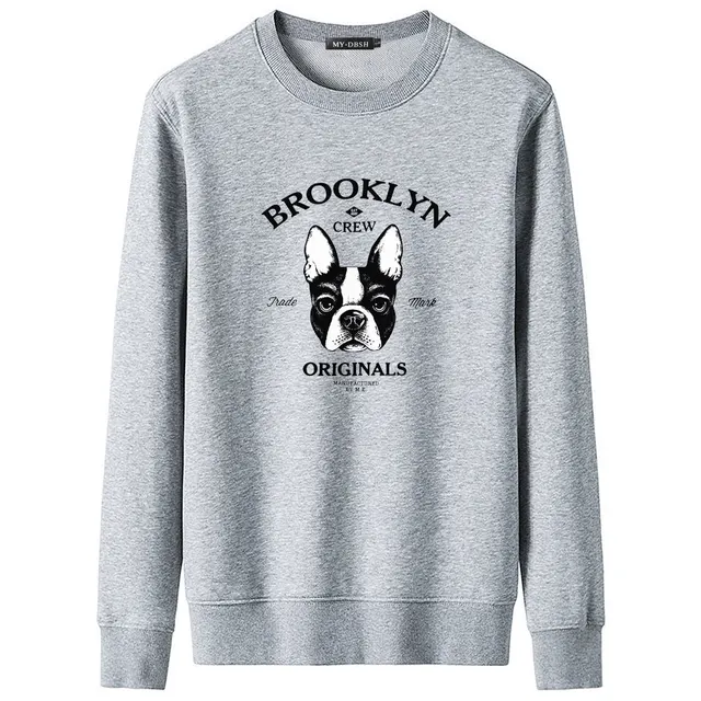 Buy New Funny Animal Dog Print Sweatshirt Hoodies Men