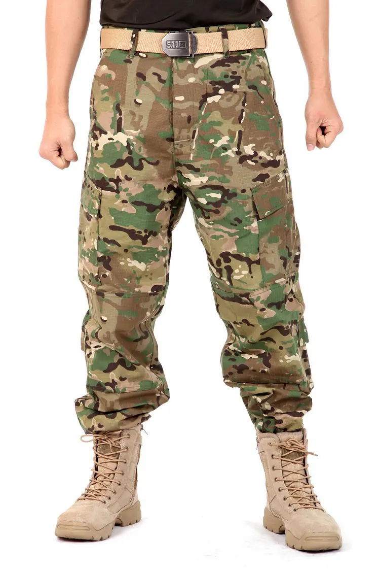 8 цветов дизайнерские Для мужчин s военный камуфляж Cargo Pants Армия Открытый Для мужчин комбинезоны тактические брюки для Для мужчин - Цвет: CP