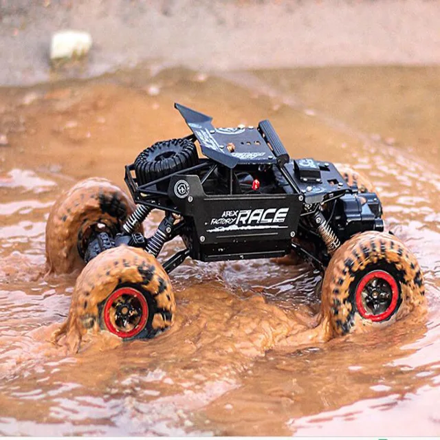 Радиоуправляемая машина 1 3 кг 4CH 4WD Rock Crawlers 4x4 вождение автомобиля с двойным