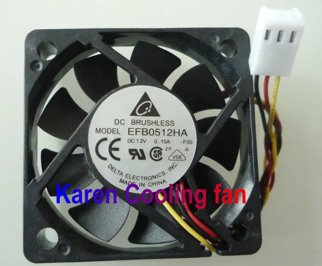 

New Original DELTA 5CM EFB0512HA EFB0512HHA EFB0512LA EFB0512MA 5010 12V cooling fan 50*50*10MM