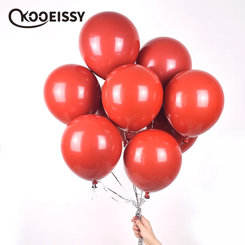 Воздушные шары с рубиновым агатом металлические красные сердца понегранитные