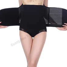 Корректирующее белье для тела для женщин моделирующий Талию корсет черный тренажер для талии утягивающий корсет Корректирующее белье