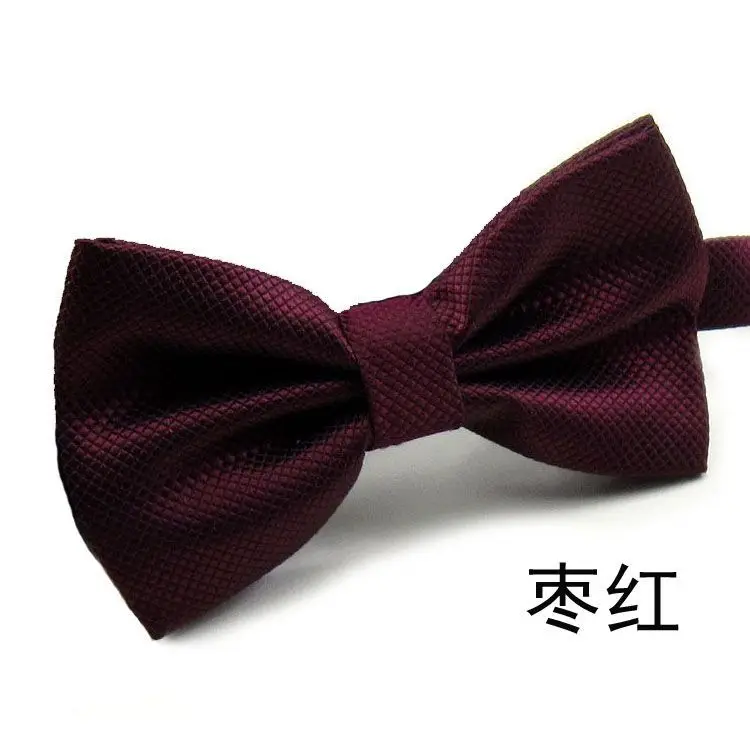 20Colors Fashion Bow Ties For Men Bowtie Tuxedo Classic Solid Color Wedding Party Butterfly Cravat Brand corbatas para hombre