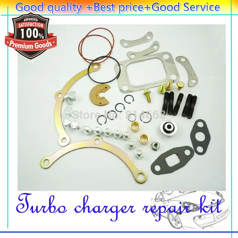 

ISANCE Universal Turbo Repair Kit T3/T4 T3 T4 TB03 T04B T04E TBP4 Turbocharger 468100-0000 468265-0000 707897-0001 (WLZYQ003)
