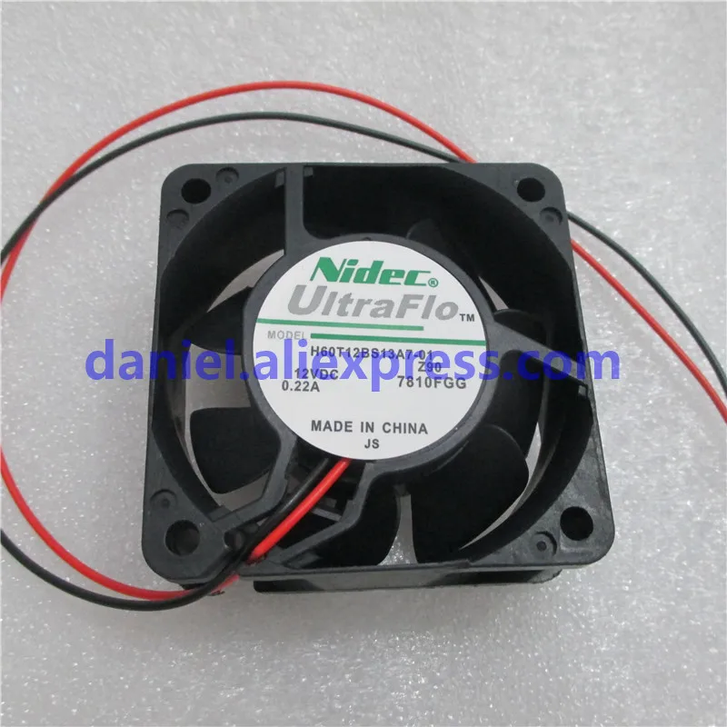 Официальный Электрический вентилятор Nidec UltraFlo H60T12BS13A7 01Z90 DC12V Ant