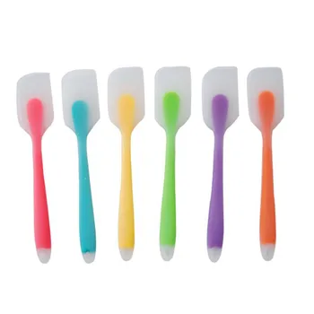 

TTLIFE Cake Tools Spatula Cake Silicone Spatula Baking Pastry Spatula Kitchen Spatula Cream Mixer Ice Cream Scoop Cream Scraper