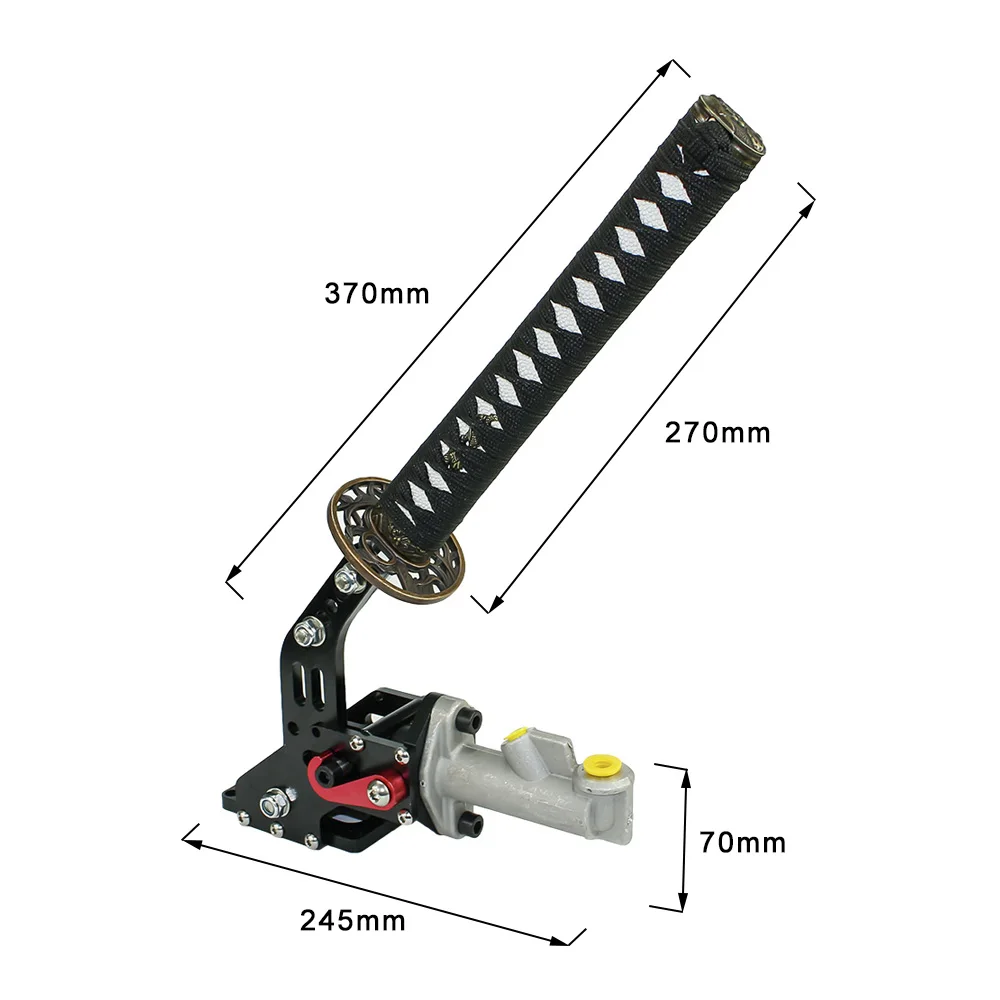 CNSPEED универсальный автомобильный Стайлинг гидравлический ручной тормоз гоночный самурайский меч дрейф ручного тормоза авто ручной тормоз стояночный ручной тормоз