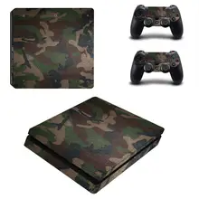 Camo PS4 тонкий стикер кожи наклейка для playstation 4 консоль и контроллер PS4 тонкие наклейки Винил