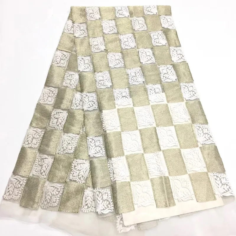 

Frican Lace Fabric 2018 Square Nigerian Laces Fabric Bridal High Quality French Tulle Lace Fabric For Wedding dress HJ1368-1