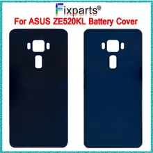 5," для ASUS Zenfone 3 ZE520KL крышка батареи Задняя стеклянная крышка корпус дверь для ASUS Zenfone3 ZE520KL части+ 3M клей