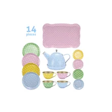 stainless steel tea set child