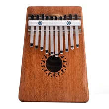 10 Key Kalimba Mahogany Solid Wood Thumb Piano Mini Popular Keyboard Instrument (with hammer + sticker + song book + manual) 10 Key Kalimba Mahogany Solid Wood Thumb Piano Mini Popular Keyboard Instrument (with hammer + sticker + song book + manual)