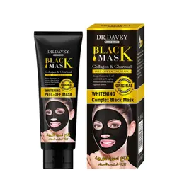 Бамбуковый уголь черный маска blackhead Remover Нос лицо маска для лица, Чистка Пор, полосы срывая пилинг уменьшает поры, Уход за лицом