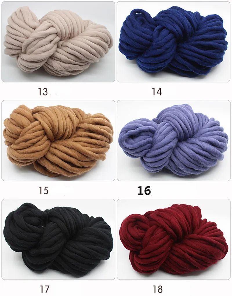 Meetee 1 рулон супер толщина массивная пряжа шерсть для ручного вязания ровинг одеяло шляпа шарф мягкая пряжа DIY товары для рукоделия AP534