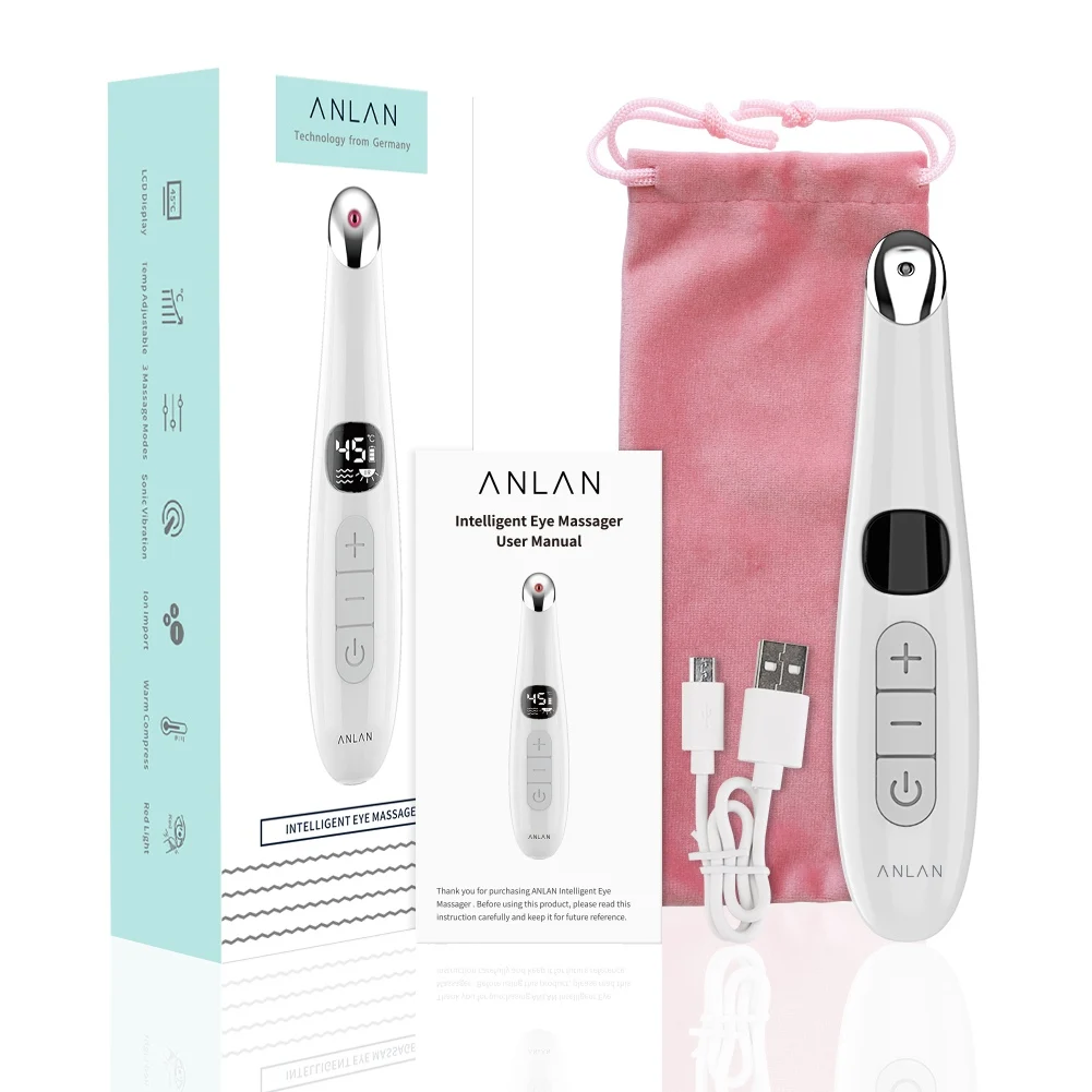 Cuidados com a Beleza Mini Vibração Elétrica Olho Rosto Massageador Anti-envelhecimento Rugas Dark Circle Remoção Portátil Caneta Massagem 15 olho rugas massageador dark circle remoção portátil