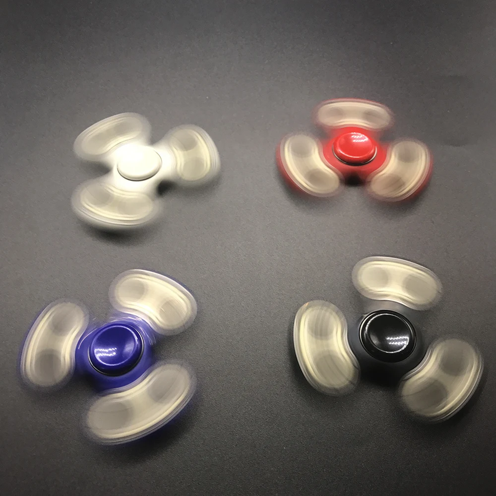Хороший подшипник Tri-Spinner ABS Спиннер EDC ручной Спиннер для аутизма и СДВГ время вращения длинные антистрессовые игрушки