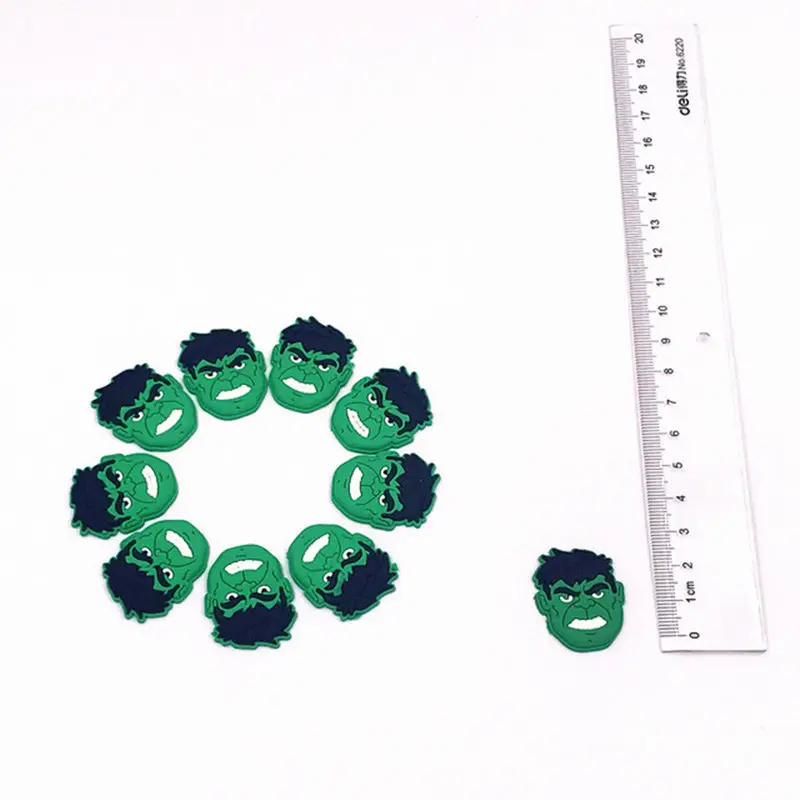 10PCS-Lovely-Cartoon-Avenger-Spiderman-Batman-Captain-America-PVC-Flatback-DIY-PVC-Shoe-Charms-DIY-Gadgets.jpg_640x640 (4)