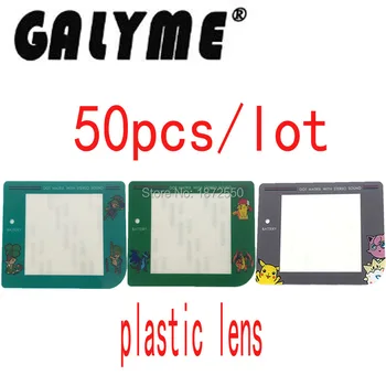

50 pcs/lot Hot For Fire Dragon Cartoon Version New Design Screen Lens Replacement Fit GameboyGB DMG GBO GBP Screen Protector