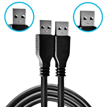 

Black 400mm USB 2.0 Male To Male Extension Connector Adapter Data Cable Cord Connectors For PC Smart Phone