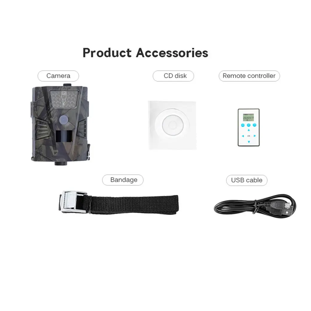 

HT001 HD 8MP Digital Hunting Trail Video Camera Day and Night Vision 60 Degree Detection Hunting Camera Outdoors
