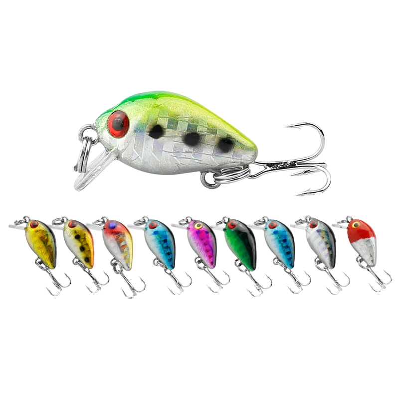 Erchang 2 6 см 1 г Crankbait Рыбалка приманки Кривошип искусственный Жесткий Topwater