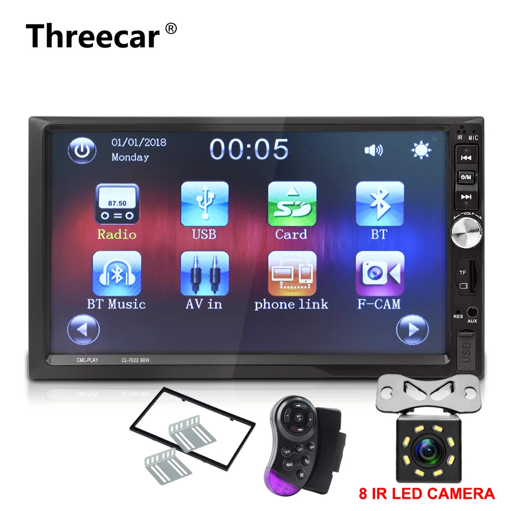 Newest 7 inch 2 Din font b Car b font font b Radio b font Stereo