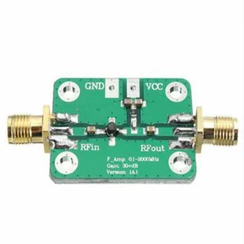 

5pcs 0.1-2000MHz Low Noise Broadband RF Receiver Amplifier Signal Amplifier Module 30dB Gain Module